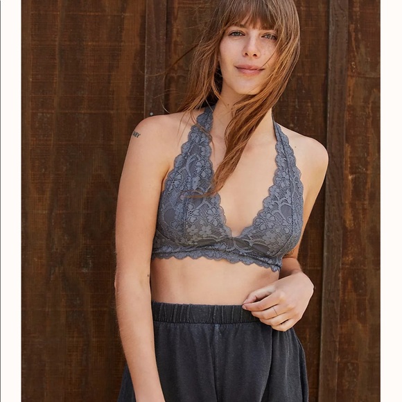 Free People Galloon Lace Halter Bra - Picture 6 of 6